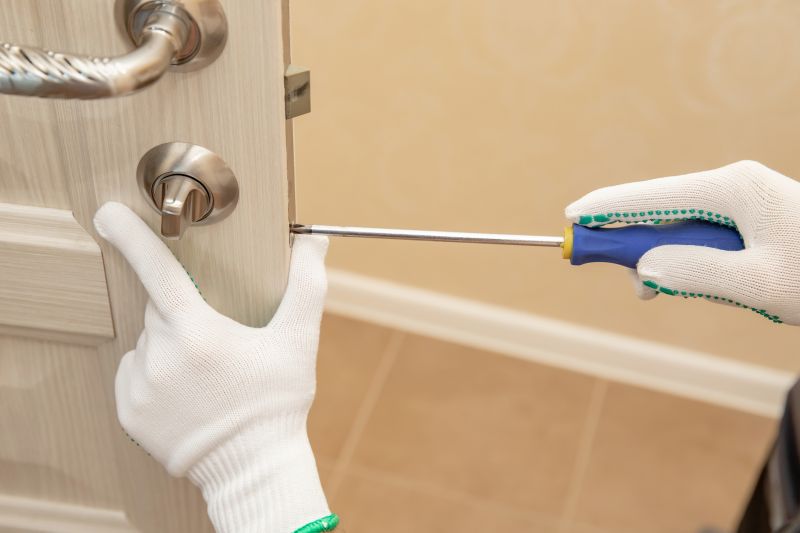 New Door Handle Installation